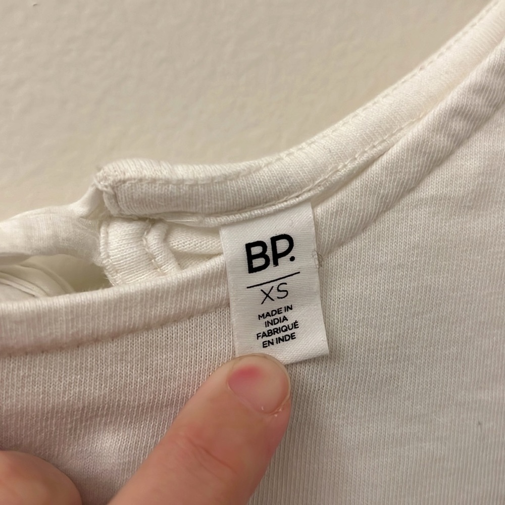Nordstrom BP Ruffle Sleeve Boxy Tee - Picture 4 of 4